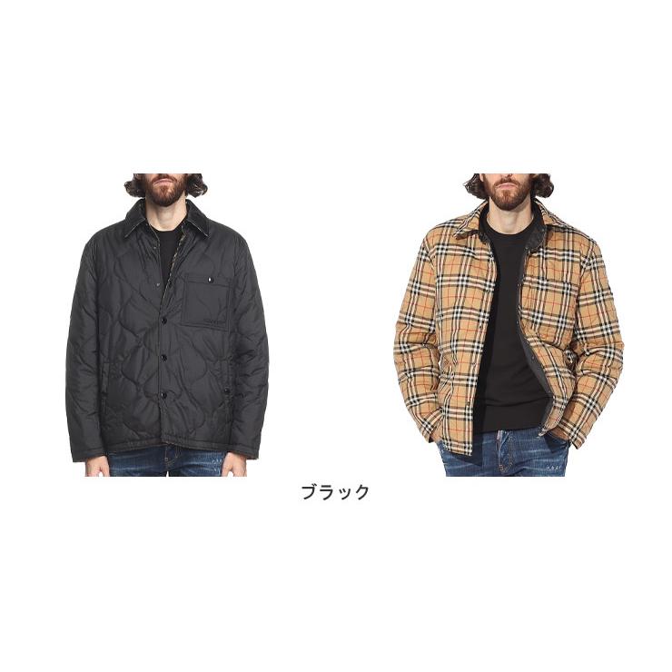 バーバリー ジャケット BURBERRY メンズ アウター チェック キルティング リバーシブル オーバーシャツ ブランド BB8049139｜zen｜02