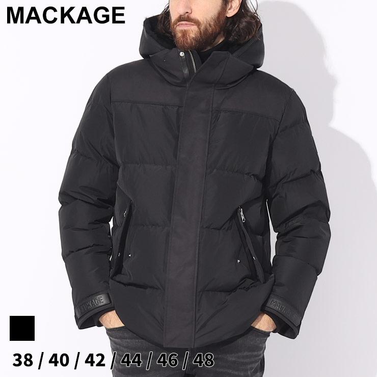 マッカージュ ダウン メンズ MACKAGE ダウンジャケット ムートン ロゴ