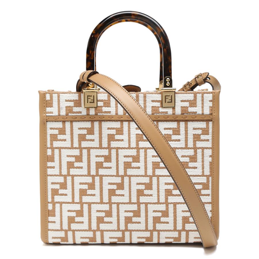 フェンディ FENDI ロゴ ハンドバッグ フェンディ サンシャイン レディース バッグ ショルダー トートバッグ FDL8BH394APZL_3