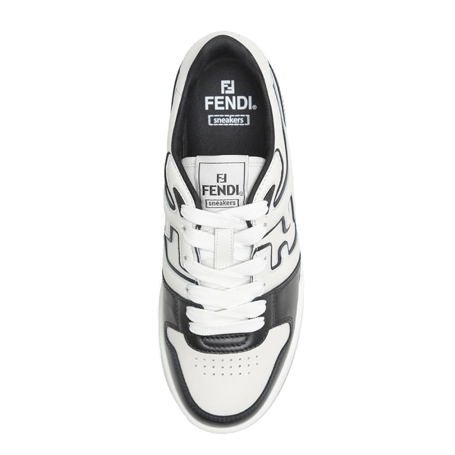 フェンディ FENDI レザー フェンディ マッチ スニーカー メンズ FD7E1643AOMNの画像