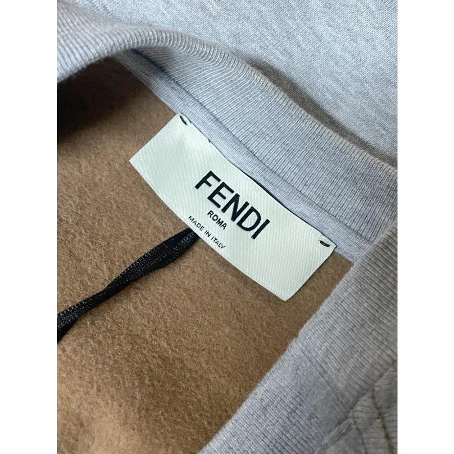 FENDI（フェンディ） トレーナー レディース ロゴ刺繍 クルーネック