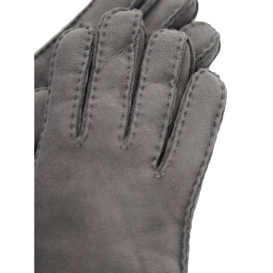 アグオーストラリア レディース 手袋 UGG Australia ブランド グローブ ロゴ CUFF GLOVE ファー ムートン レザー シープスキン UGGL17369