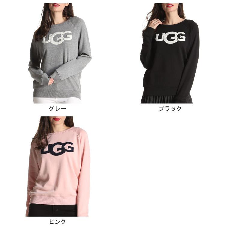 アグ オーストラリア レディース トレーナー Ugg Australia サガラ ロゴ 刺繍 クルーネック スウェット ブランド トップス スエット 裏毛 Uggl ゼンオンライン 通販 Yahoo ショッピング