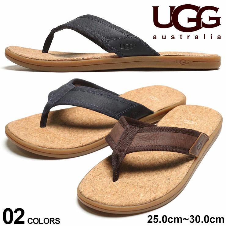 アグ オーストラリア メンズ UGG Australia サンダル レザー ストラップ トングサンダル SEASIDE FLIP CHESTNUT NAVY ブランド ビーチサンダル UGG1020073 :7589220299:ゼンオンライン 通販 UGG サンダル ラバー レザーストラップ レザー