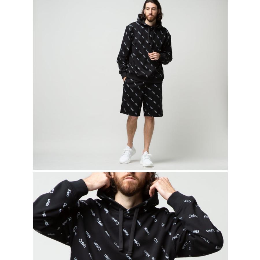 Calvin Klein（カルバン・クライン） メンズ セットアップ 総ロゴ 裏
