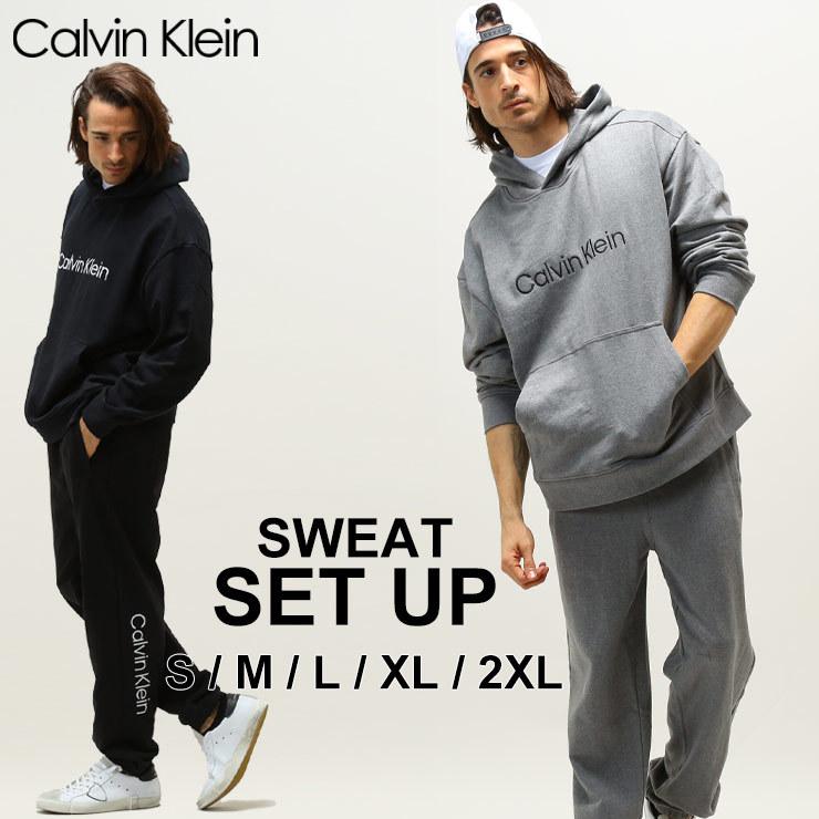 Calvin Klein スウェット 上下 セットアップ トラックパンツ Calvin Klein スウェット 上下 セットアップ トラックパンツ
