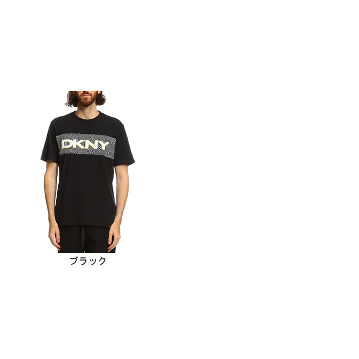 ダナキャランニューヨーク メンズ Tシャツ 半袖 DKNY ブランド トップス シャツ カットソー ロゴ プリント ロゴTDKDK22GT739｜zen｜02