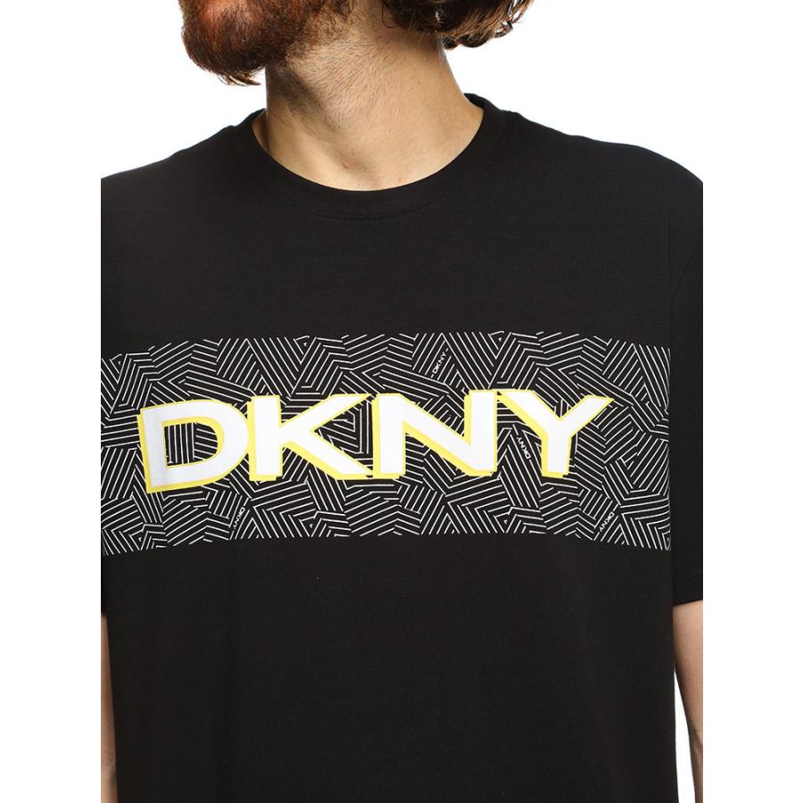 ダナキャランニューヨーク メンズ Tシャツ 半袖 DKNY ブランド トップス シャツ カットソー ロゴ プリント ロゴTDKDK22GT739｜zen｜03