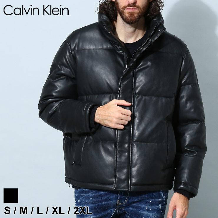 Calvin Klein カルバンクライン メンズ ブルゾン ブランド レザー 