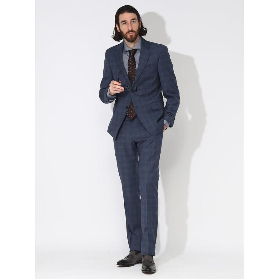 トミーヒルフィガー スーツ TOMMY HILFIGER チェック シングル  