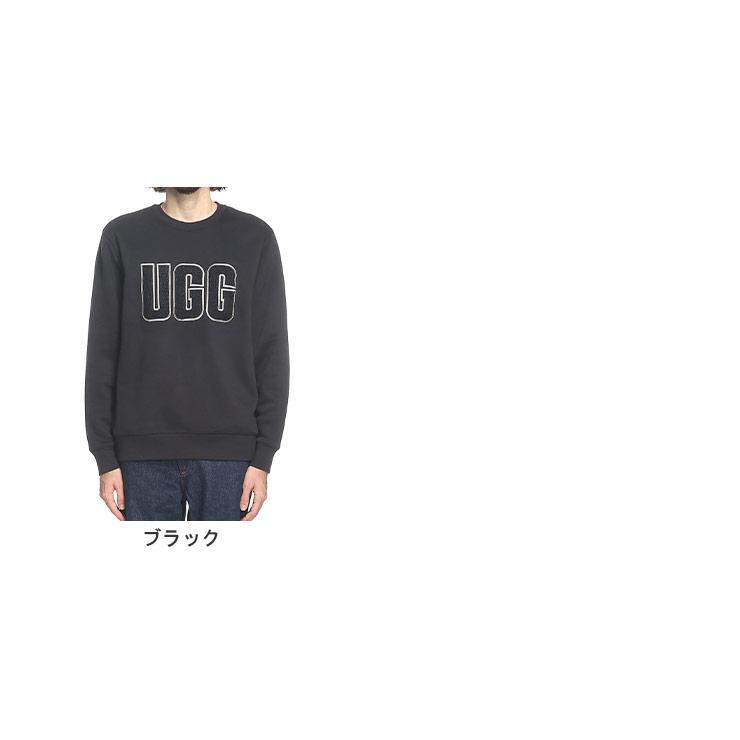 UGG アグ トレーナー メンズ スウェット ロゴ 裏起毛 クルーネック Logo Crewneck ブランド トップス トプルオーバー  UGG1144325