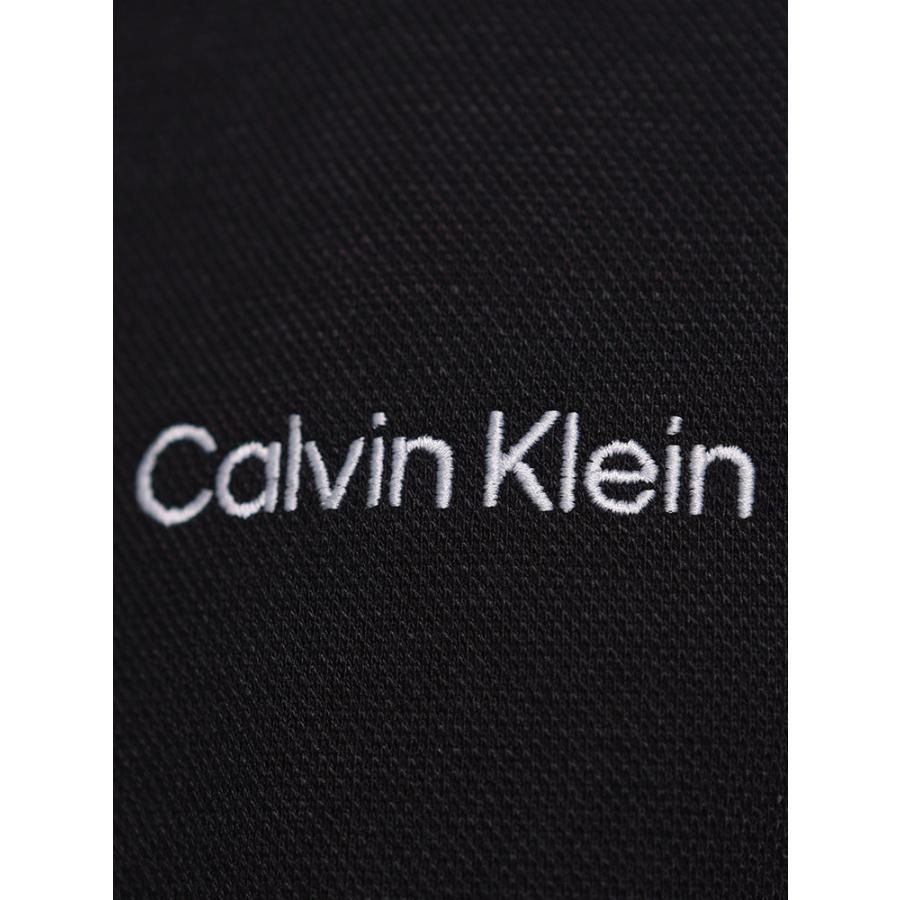 Calvin Klein (カルバンクライン) ロゴ刺繍 ハイネック トラック Calvin Klein (カルバンクライン) ロゴ刺繍 ハイネック トラック