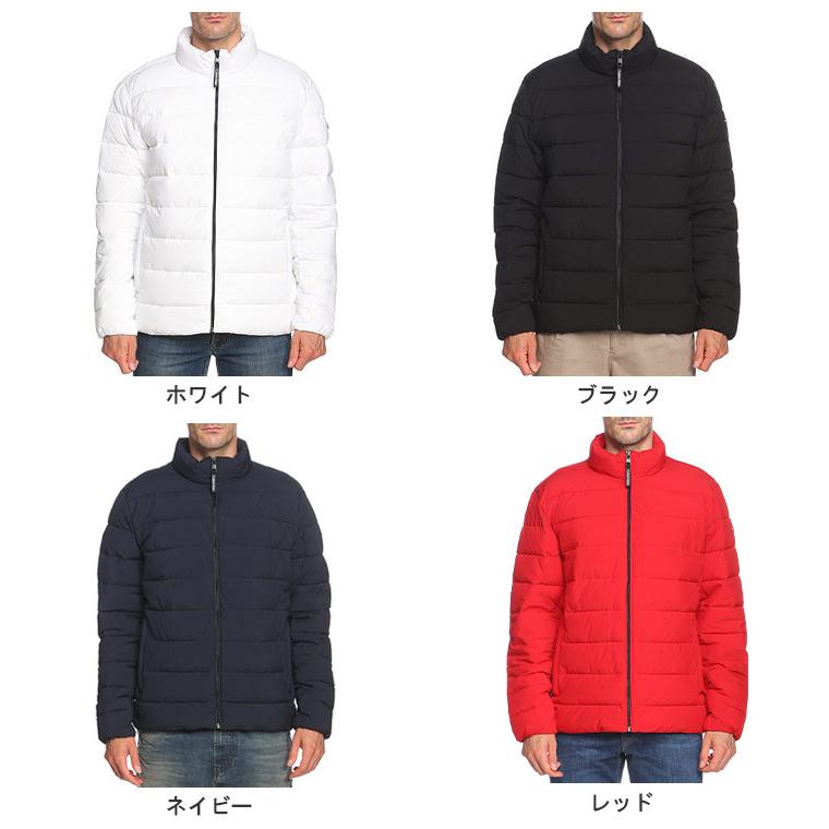   アウター ホワイト Sサイズ CK 訳あり お買い得 Calvin Klein (カルバンクライン) 裏ボア フルジップ ジャケット