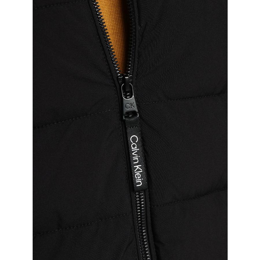 カルバンクライン Calvin Klein アウター ジャケット ブルゾン 中綿 袖ロゴ スタンドカラー フルジップ メンズ CKCM355297W4_5
