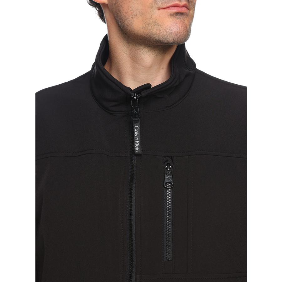 Calvin Klein（カルバン・クライン） 襟裏ロゴ 裏フリース ソフト