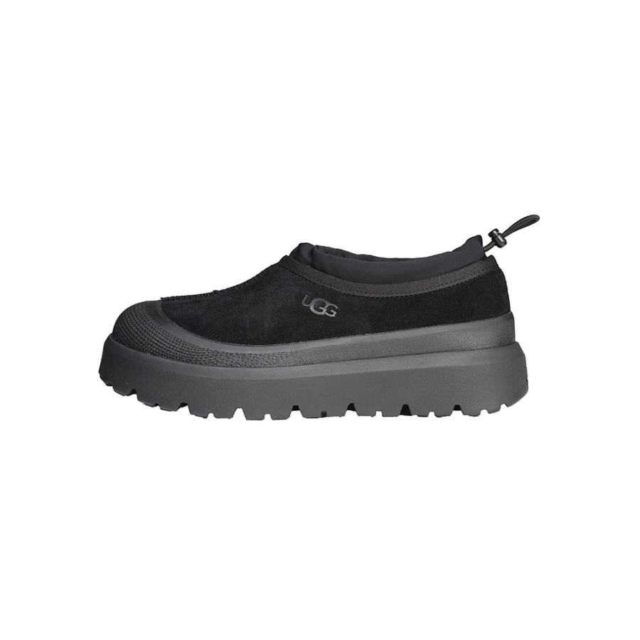 UGG ブラック サボ・ボア・スエード UGG（アグ） 防水 スエード スリッポン メンズ Tasman Weather Hybrid