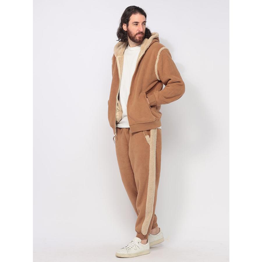 UGG アグ 裏ボア フルジップ フリースパーカー メンズ Evren UGG アグ 裏ボア フルジップ フリースパーカー メンズ Evren