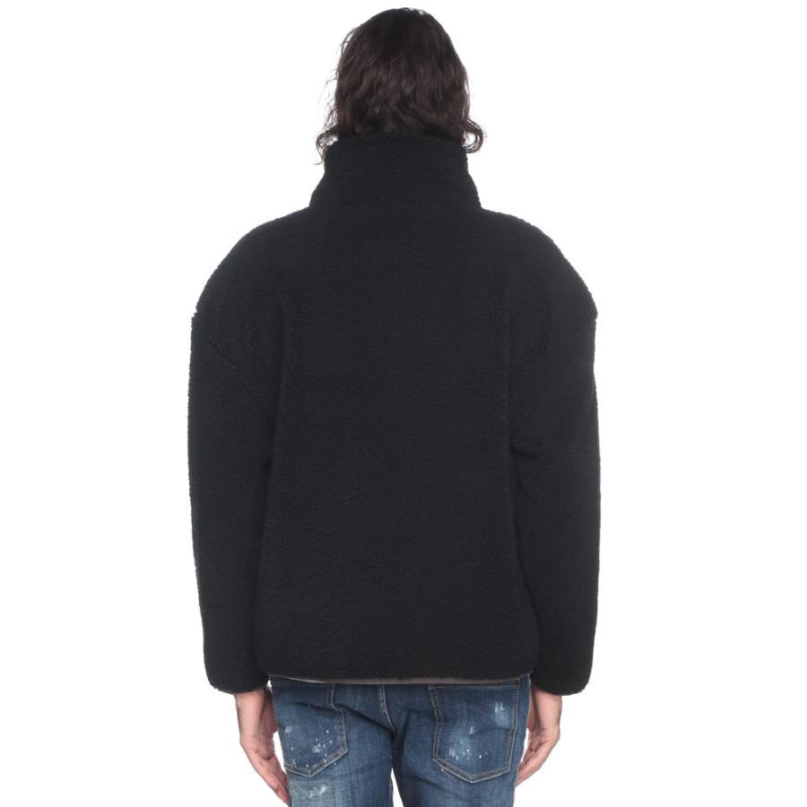 UGG（アグ） 裏フリース ハーフジップ ボアジャケット メンズ braid