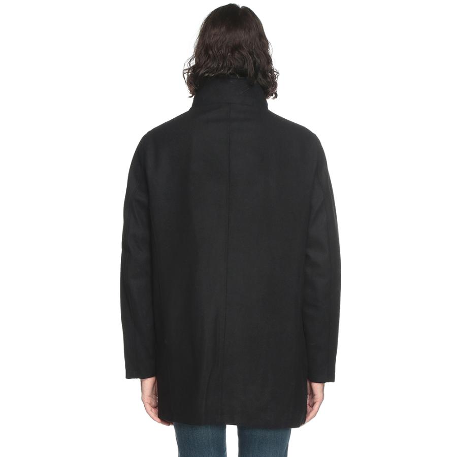 カルバンクライン　中綿ウールブルゾン　　スタンドカラー　L〜XL相当　ブラック Calvin Klein（カルバン・クライン） 衿ファー着脱 ウール混 スタンド