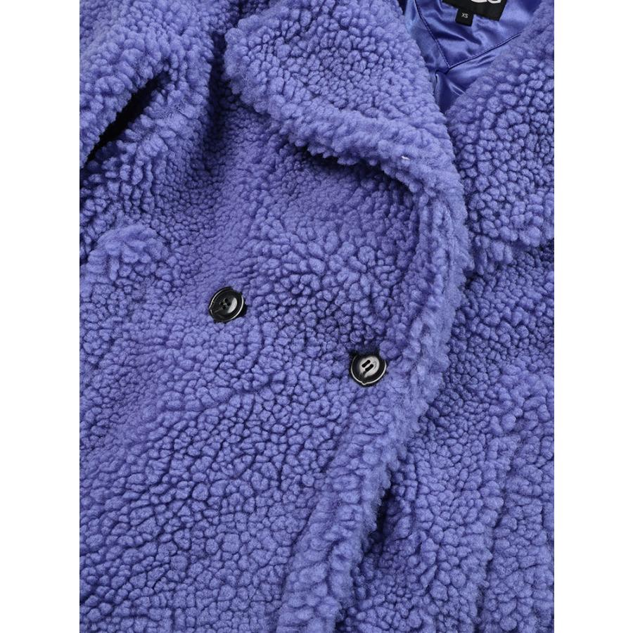 UGG アグ ボア ダブルブレストコート Gertrude Short Teddy Coat  