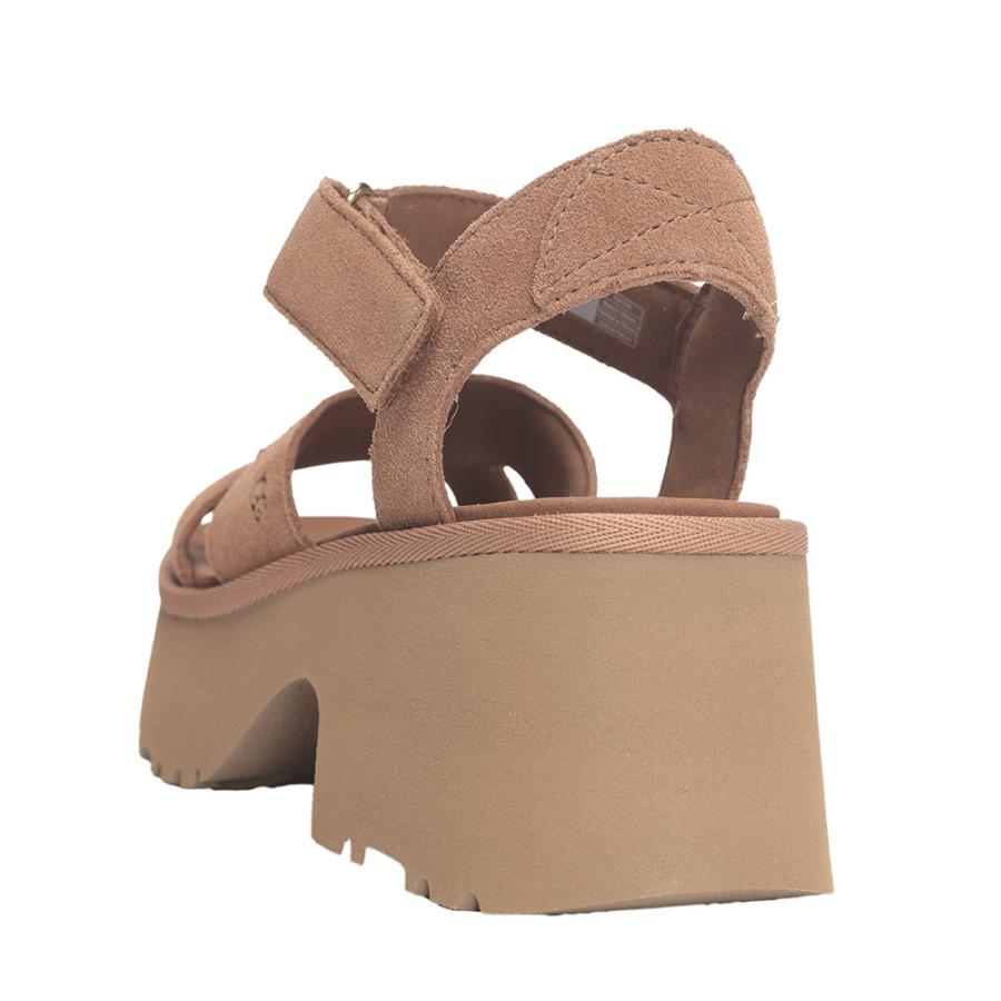 新品 UGG アグ 厚底サンダル レディース アイボリー ストラップサンダルVV UGG アグ サンダル ストラップサンダル ゴールデングロウ