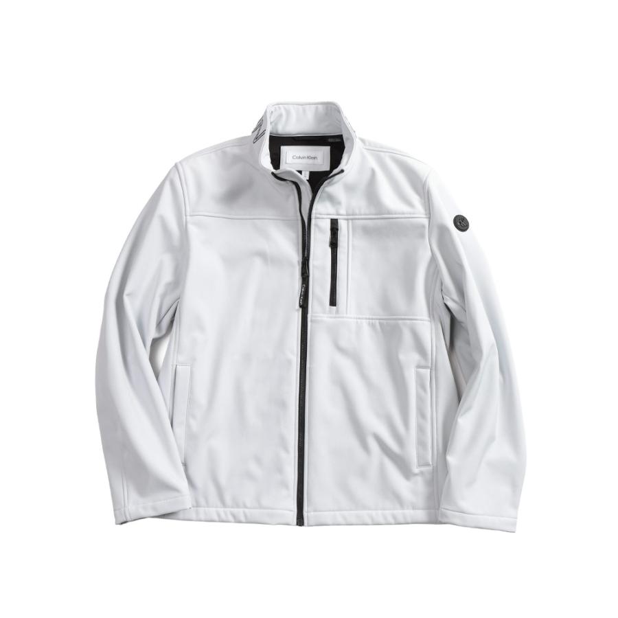 Calvin Klein（カルバン・クライン） メンズ 襟ロゴ 裏フリース