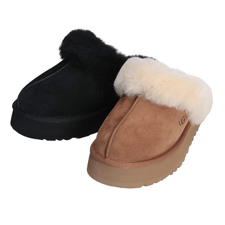 ugg ディスケット スエード スリッポン 厚底 プラットフォームソール UGG アグ ウィメンズ ディスケット WOMENS DISQUETTE 1122550