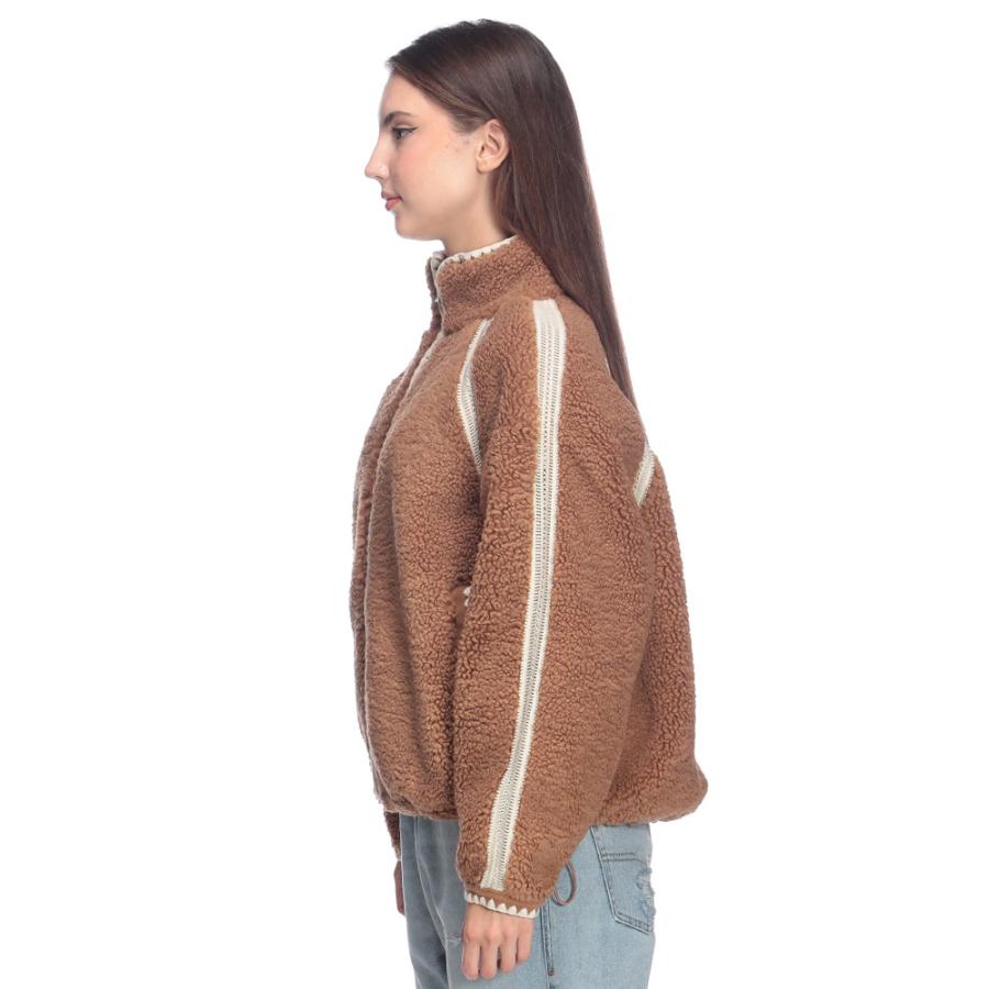 UGG（アグ） 裏フリース フルジップ ボアジャケット Nikia Crochet