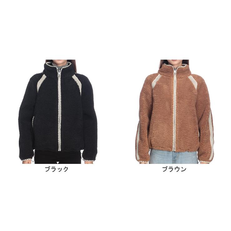 UGG（アグ） 裏フリース フルジップ ボアジャケット Nikia Crochet