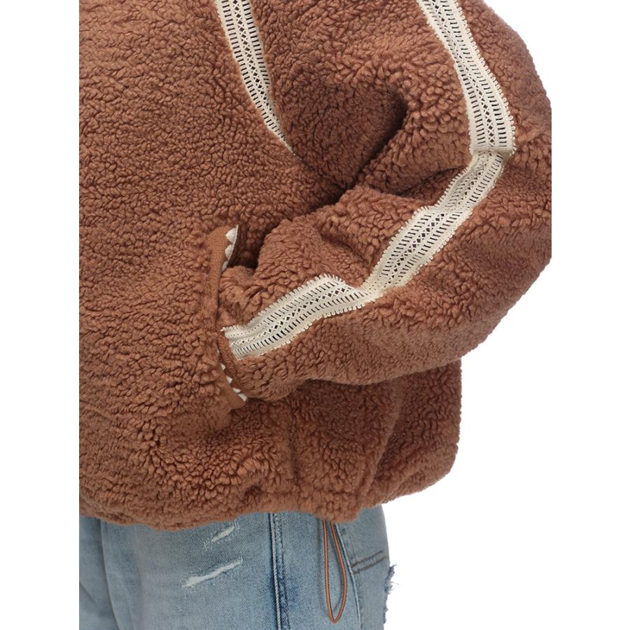 UGG（アグ） 裏フリース フルジップ ボアジャケット Nikia Crochet
