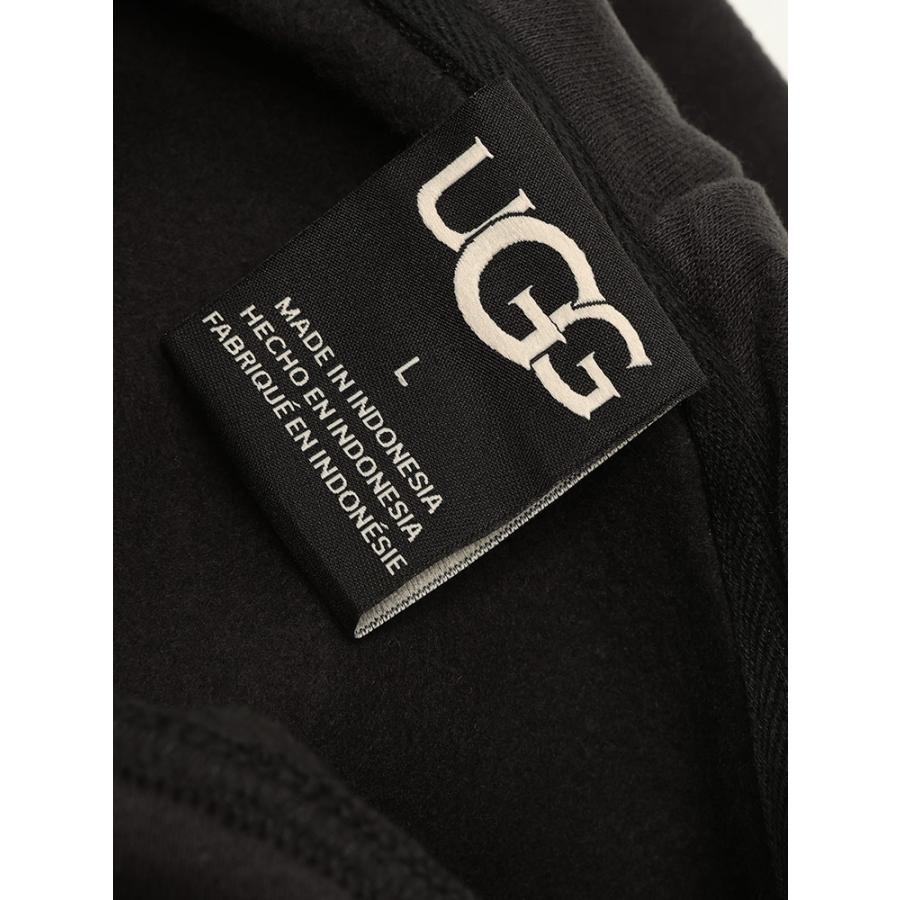 UGG（アグ） パーカー トップス メンズ 裏起毛 ライン プルオーバー