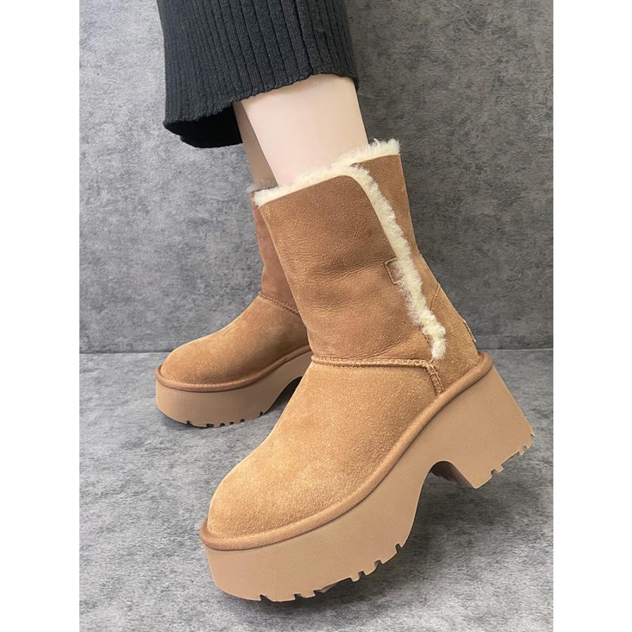 UGG（アグ） ブーツ ショート ムートンブーツ エスミーブーツ 厚底