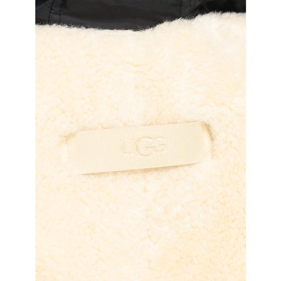 アグ ブルゾン レディース UGG ボア 中綿 コンビ フルジップ パッファー ジャケット 切り替えブルゾン MYKAH マイカ UGGL1171466の画像