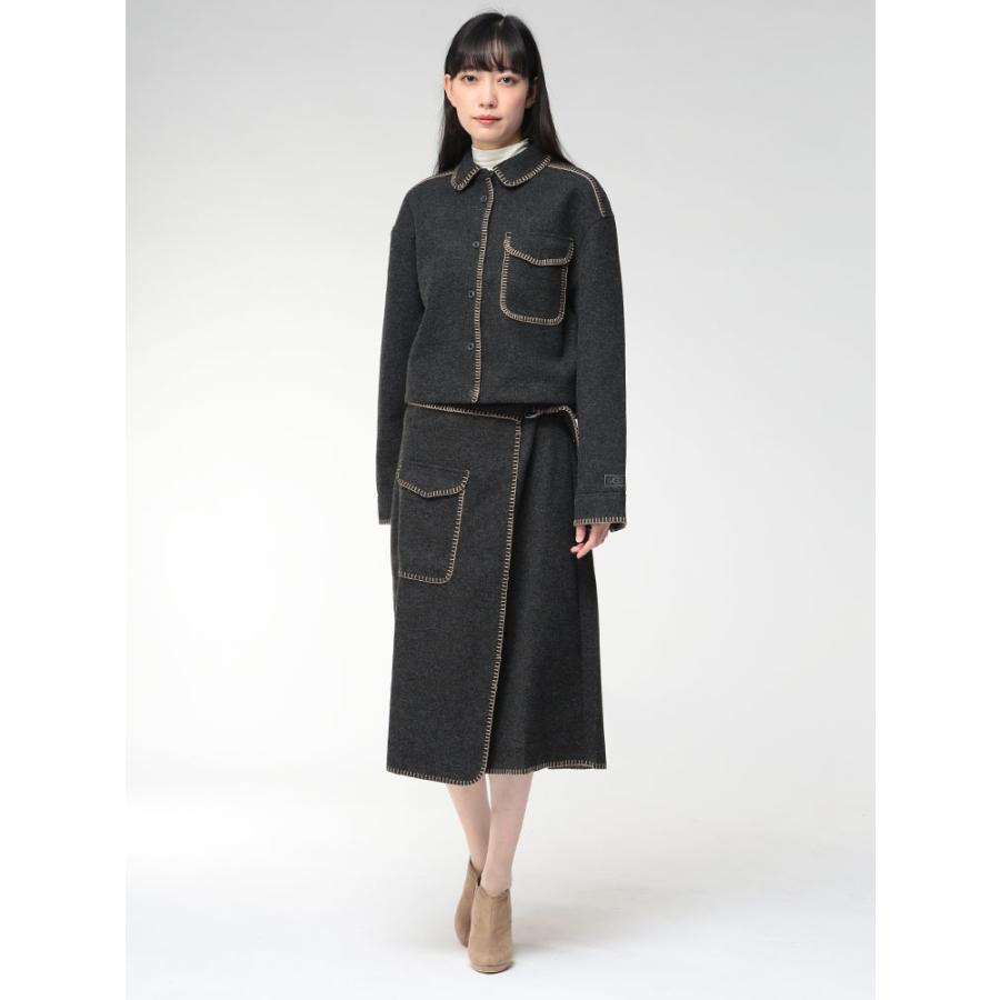 minus kilt レザーポーチ　あおばくん着用　巻きスカート ウォッシャブル タータンチェックスカート〈43cm丈〉裏地付 | 【公式