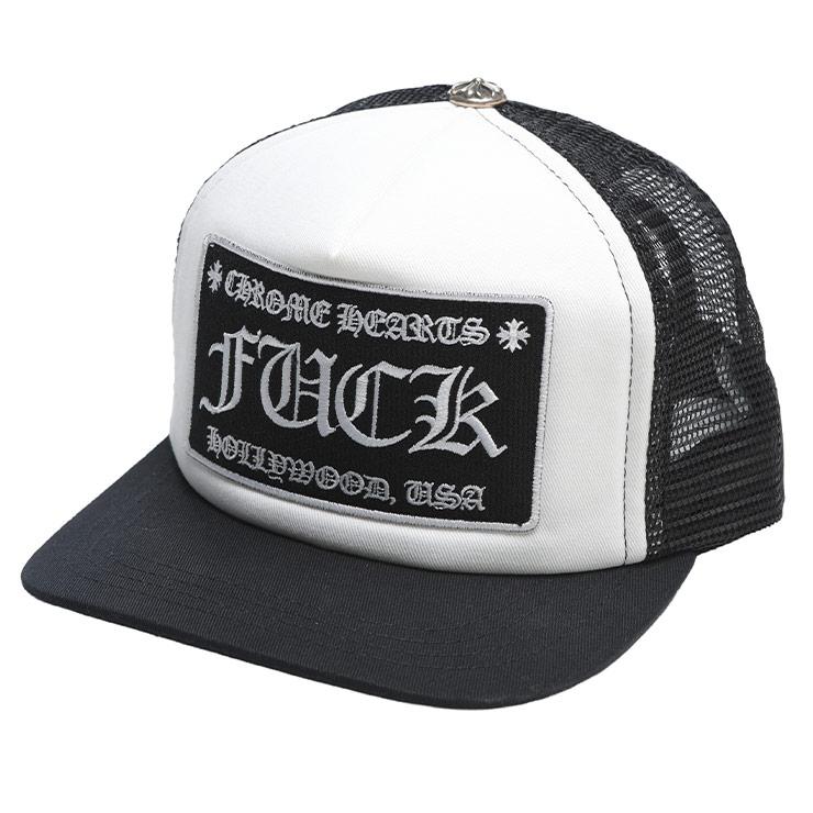 CHROME HEARTS（クロムハーツ） キャップ メンズ ロゴ FUCK ワッペン