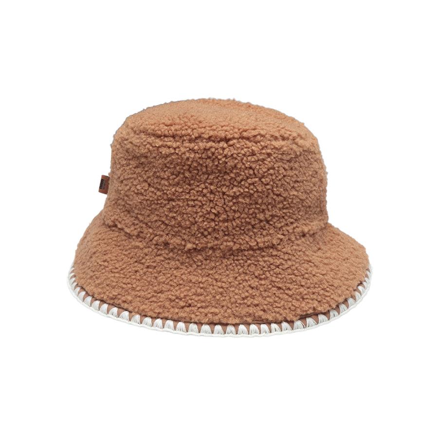 UGG（アグ） バケットハット レディース ロゴ ボア バケット ハット