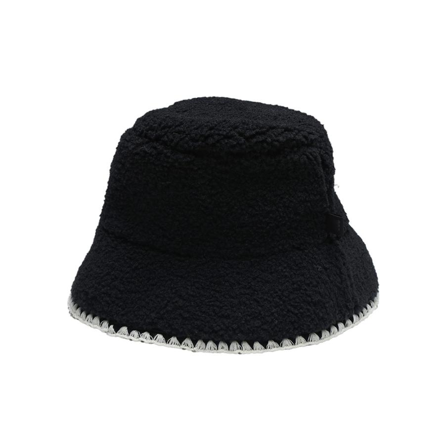 UGG（アグ） バケットハット レディース ロゴ ボア バケット ハット