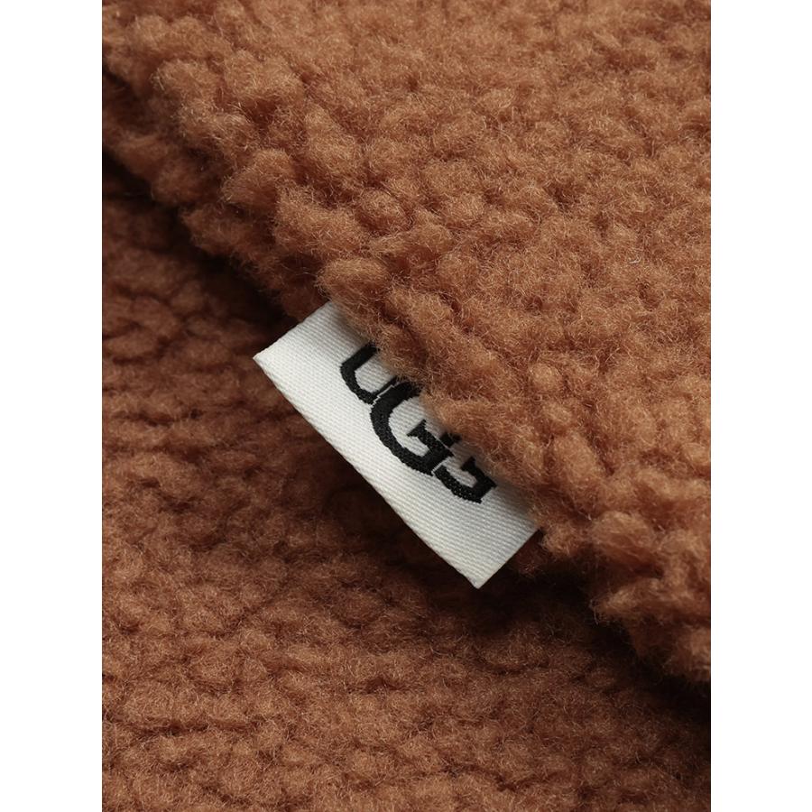 UGG（アグ） マフラー レディース ロゴ ボア マフラー fluff Scalloped