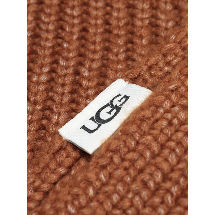 UGG（アグ） マフラー レディース ロゴ リブ マフラー Chunky Crafted