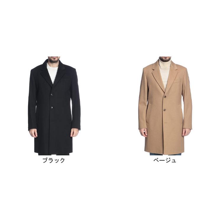 新品・未使用 HUGO BOSS チェスターコート カシミヤ混 ヒューゴボス メンズ チェスターコート HUGO BOSS カシミヤ混 シングル