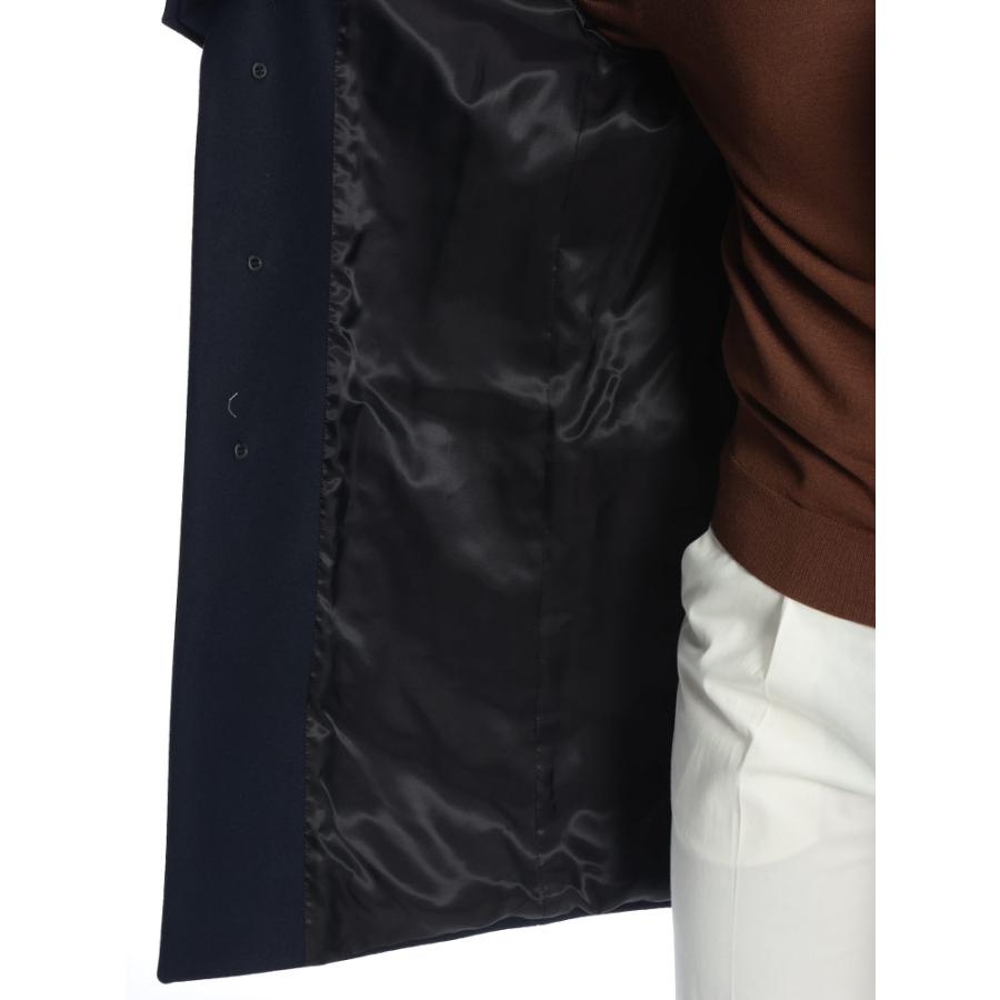 ヒューゴボス メンズ チェスターコート HUGO BOSS カシミヤ混 シングル チェスター ミドル丈 コート HBMIGOR10252918 ブランド アウターの画像