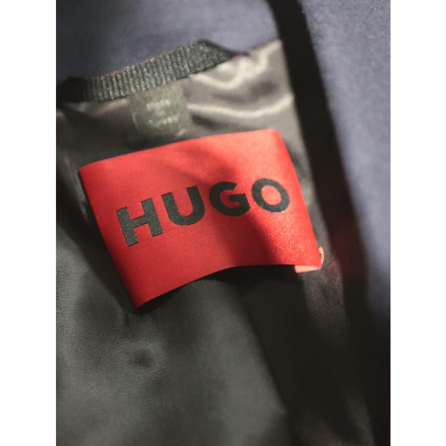 ヒューゴボス メンズ チェスターコート HUGO BOSS カシミヤ混 シングル チェスター ミドル丈 コート HBMIGOR10252918 ブランド アウターの画像