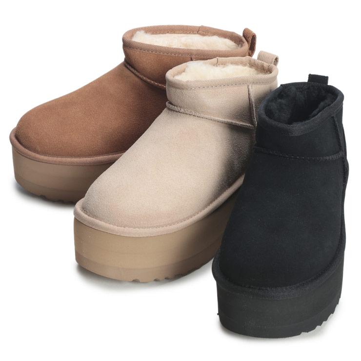 UGG（アグ） レディース ショートブーツ ムートンブーツ クラシック 