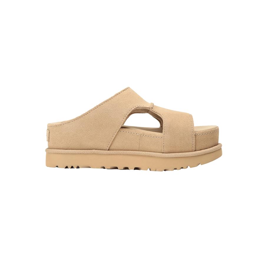 UGG（アグ） レディース サンダル スエード 厚底サンダル GOLDENSTAR