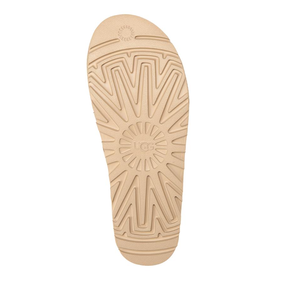 アグ UGG レディース サンダル スエード 厚底サンダル GOLDENSTAR HI CUTOUT SLIDE UGGL1175132 ブランド 靴 シューズ スリッポン 厚底 春 夏の画像