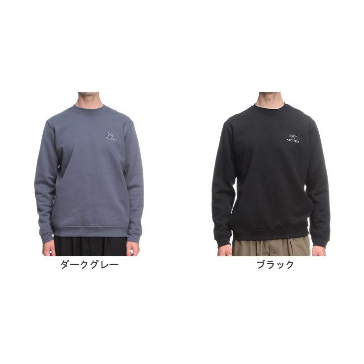 ARC'TERYX（アークテリクス） メンズ スウェット 長袖 エンブレム 裏