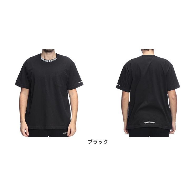 ‪CHROME HEARTS クロムハーツ 黒 半袖 Tシャツ クロムハーツ（Chrome Hearts）Tシャツ メンズショートスリーブ/半袖