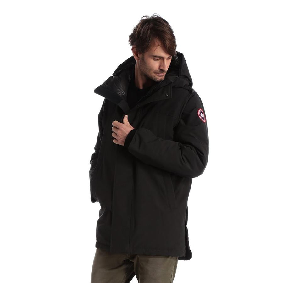 カナダグース ダウン メンズ Canada Goose ダウンジャケット パーカー フード Sanford サンフォード ブランド ダウンコート ハーフ丈 Cg3400m ゼンオンライン 通販 Yahoo ショッピング