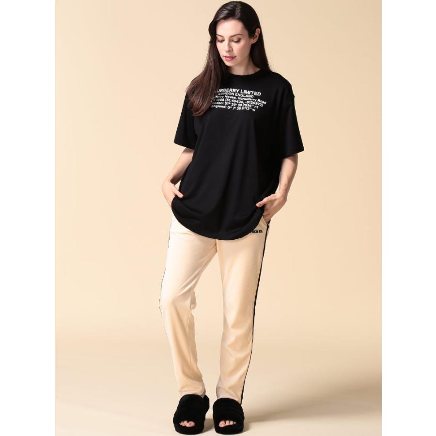 バーバリー レディース Tシャツ 半袖 Burberry ロゴ プリント ジオグラフィックコーディネート ブランド トップス コットン l ゼンオンライン 通販 Yahoo ショッピング
