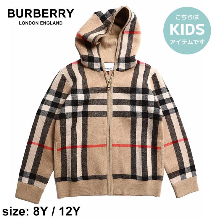 バーバリー キッズ パーカー BURBERRY ブランド 子供服 ニット トップス チェック フルジップ 長袖 フード ウール BBK8051752  : 7599208092 : ゼンオンライン - 通販 - Yahoo!ショッピング